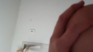 高颜值白T恤乖乖女配合度非常高