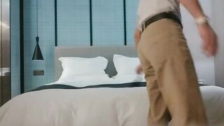 【91沈先生】美女健身教练，身材婀娜，奶子很大，无套后入猛插