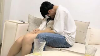 良家骚妇到单男家还想全身而退