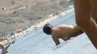 Nudist Beach Voyeur Captures Steamy Moments