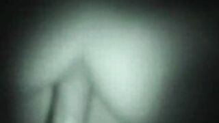 Big Cock Inside Tight Teen Pussy on Night Vision