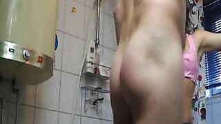 Steamy Hardcore Shower Sex with Dirty Talk