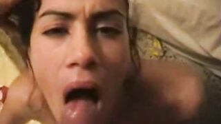 Hot Latina Closeup POV Suck and Fuck