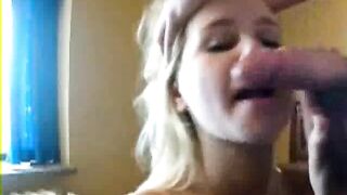 Teen with an Amazing Cum Face Reaction