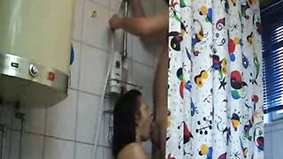 Rough Shower Fuck and Dominant Handling