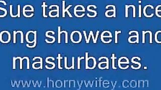 Steamy Shower Masturbation Session