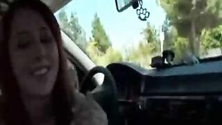 Redhead Teen Car Sex Adventure